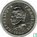 Polynésie française 10 francs 1986 - Image 1