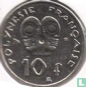 French Polynesia 10 francs 2002 (with mintmark) - Image 2
