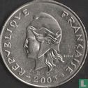 Polynésie française 50 francs 2003 - Image 1
