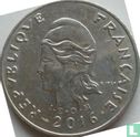 Polynésie française 20 francs 2016 - Image 1