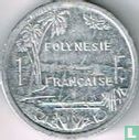 French Polynesia 1 franc 1986 - Image 2