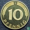 Duitsland 10 pfennig 1986 (PROOF - D) - Afbeelding 2