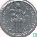 French Polynesia 1 franc 1992 - Image 1