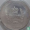 Turks and Caicos Islands 25 crowns 1977 "25th anniversary Accession of Queen Elizabeth II" - Image 1