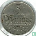 Danzig 5 pfennige 1928 - Afbeelding 2