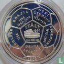 Cambodia 20 riels 1989 (PROOF) "1990 Football World Cup in Italy" - Image 1