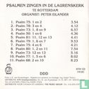 Psalmen zingen in de Laurenskerk - Afbeelding 4