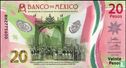 Mexico 20 Pesos 2022 - Image 1