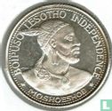 Lesotho 5 lisente 1966 (BE) "Independence attained" - Image 2