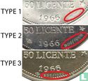 Lesotho 50 licente 1966 (type 2) "Independence attained" - Afbeelding 3