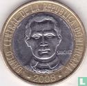Dominican Republic 5 pesos 2008 (type 1) - Image 2