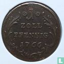 Pfalz 1 Zollpfennig 1766 - Bild 1