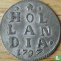 Holland 2 stuiver 1737 (zilver - type 2) - Afbeelding 1