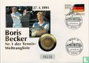 Allemagne 1 mark 1990 (Numisbrief) - Image 1