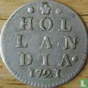 Holland 2 stuiver 1721 (1721/11) - Afbeelding 1