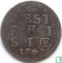 West-Friesland 2 stuiver 1767 - Afbeelding 1