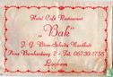 Hotel Café Restaurant "Bak"