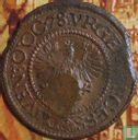 Deventer ½ stuiver 1578 "emergency currency" - Image 1