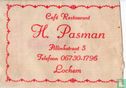 Café Restaurant H. Pasman - Afbeelding 1