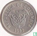 Kolumbien 10 Peso 1992 - Bild 1