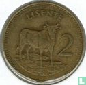 Lesotho 2 lisente 1985 - Image 2