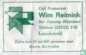 Café Restaurant Wim Reimink   - Image 1