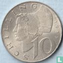 Autriche 10 schilling 1957 - Image 1