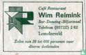 Café Restaurant Wim Reimink   - Image 1