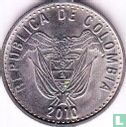Colombia 50 pesos 2010 (copper-nickel-zinc) - Image 1