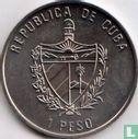 Cuba 1 peso 1994 (type 2) "Yellow sea bass" - Image 2