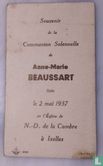 Anne-Marie Abrassart le 2mai 1937 - Afbeelding 2
