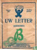 Uw letter (gegomd) B - Afbeelding 1