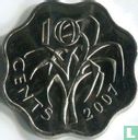Swaziland 10 cents 2007 - Image 1