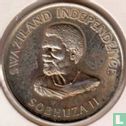 Swaziland 1 luhlanga 1968 (PROOF) "Independence" - Image 2