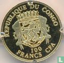 Congo-Brazzaville 100 francs 2023 (PROOF) "100th anniversary Birth of Gustave Eiffel" - Image 2