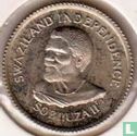 Swaziland 5 cents 1968 (PROOF) "Independence" - Afbeelding 2