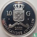 Netherlands Antilles 10 gulden 2001 (PROOF) "Giovanni Dandolo gold ducato" - Image 1