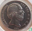 Pays-Bas ½ gulden 1860 (changement d'année par rapport à 18__) - Image 2