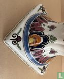 Delft Polychrome vase with two handles - Image 7