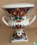 Delft Polychrome vase with two handles - Image 10