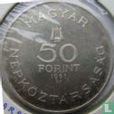 Hongarije 50 forint 1961 (PROOF - zilver) "80th anniversary Birth of Béla Bartók" - Afbeelding 1