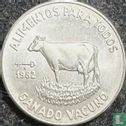 Cuba 5 pesos 1982 (type 2) "FAO - Food for all" - Image 1