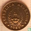 Argentine 1 centavo 1944 - Image 1