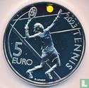San Marino 5 euro 2023 (PROOF) "30th edition of the San Marino international tennis open" - Image 1