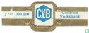 C.V.B. - ƒ500.000.000 - Centrale Volksbank - Afbeelding 1