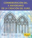 Spain combination set 2009 (Numisbrief) "10th anniversary of the European Monetary Union" - Image 1