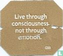 Live through consciousness not through emotion. - Image 1