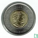 Canada 2 dollars 2023 (gekleurd) "100th anniversary Birth of Jean Paul Riopelle" - Afbeelding 1