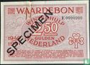 Nederland - Bankbiljet 2,50 gulden 1940/1941 "Winterhulp" Specimen Serie E - Afbeelding 1