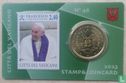 Vatican 50 cent 2023 (stamp & coincard n°46) - Image 1